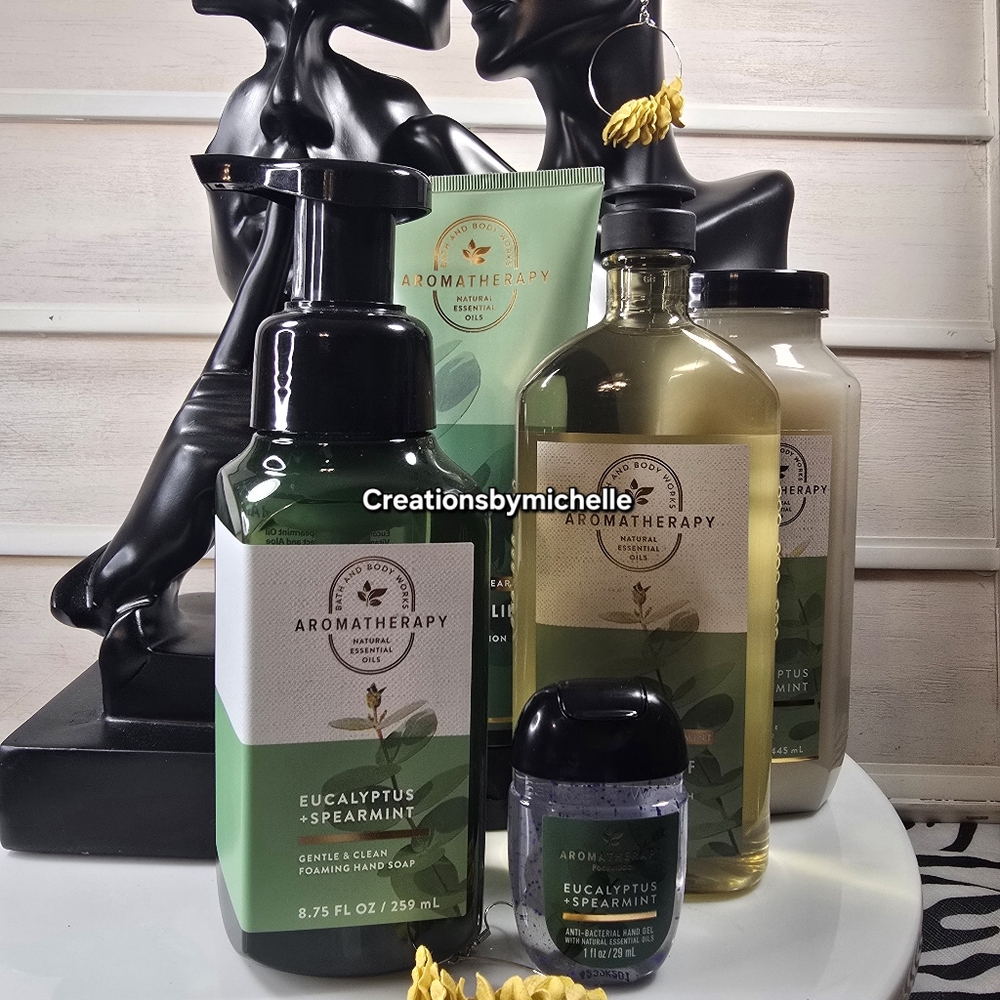 Eucalyptus Spearmint Bath Set - Picture 2 of 2